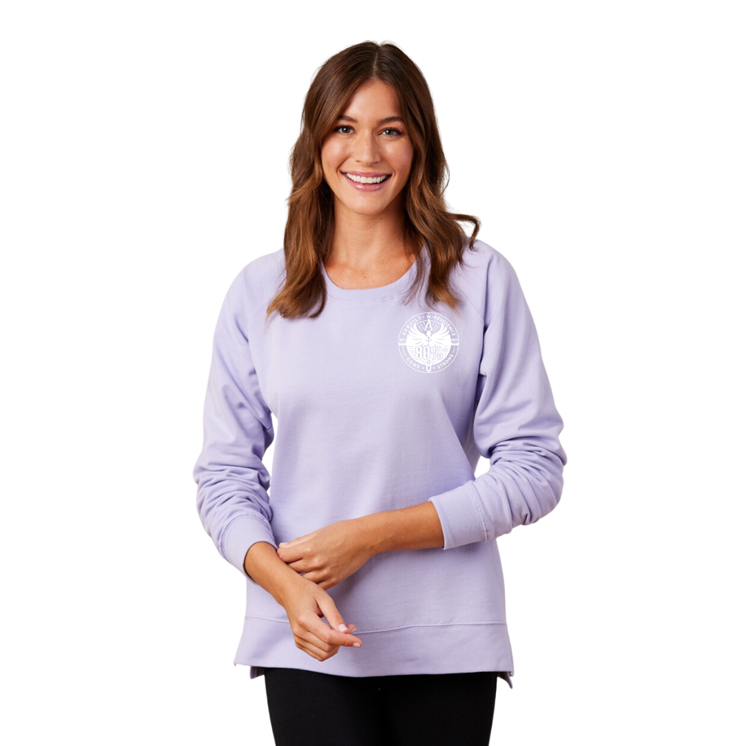 80 Percent Gone - Women's Crew Neck - Classic Logo (S-4XL)
