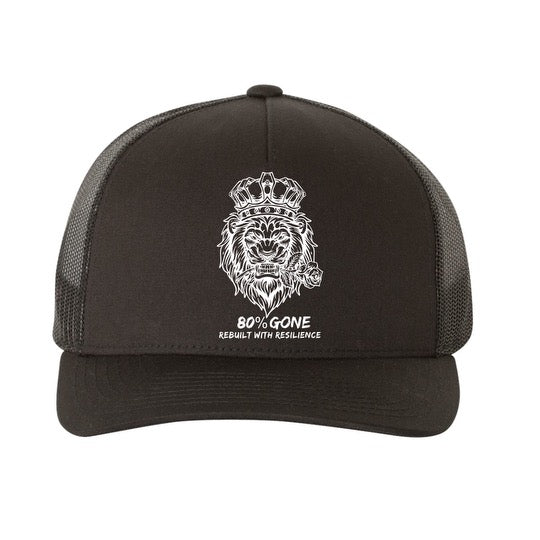 80 PERCENT GONE - HAT - LION LOGO