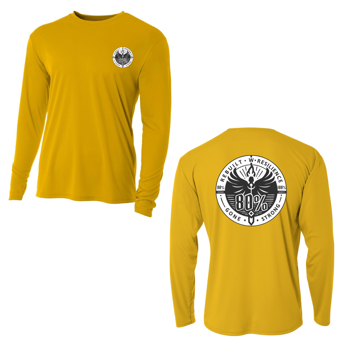 80 PERCENT GONE - UV LONG SLEEVE - CLASSIC LOGO