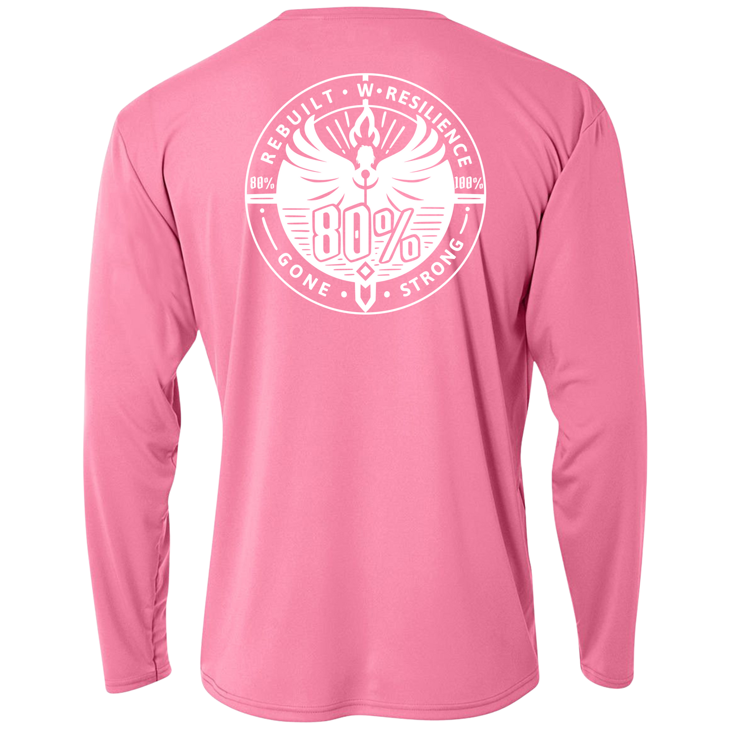 80 PERCENT GONE - UV LONG SLEEVE - CLASSIC LOGO